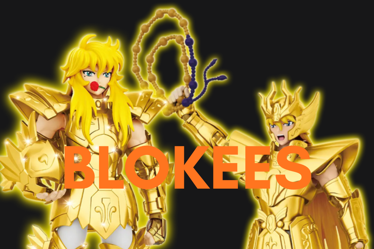 Blokees Saint Seiya Champion Class con Pisces Aphrodite e Virgo Shaka, due Cavalieri d'Oro