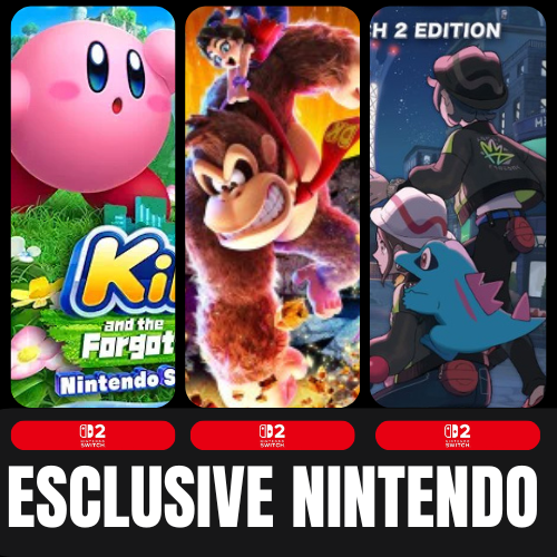 Collezione di giochi esclusivi Nintendo e titoli principali per Nintendo Switch 2” “Selezione dei migliori giochi Nintendo Switch 2 con esclusive e titoli principali
