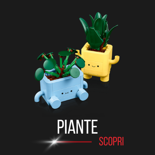 LEGO Botanicals collezione di piante in vaso LEGO da costruire e decorare la casa