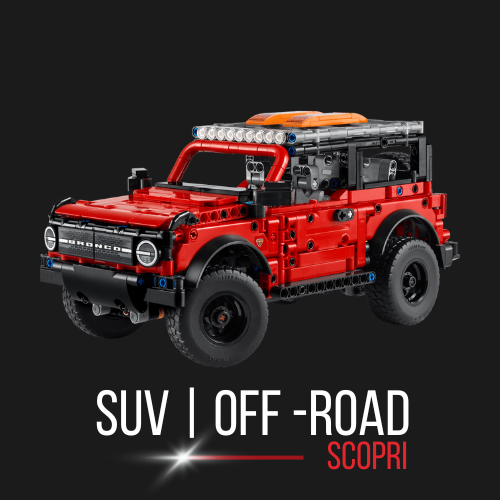 collezione lego technic set suv e off-road