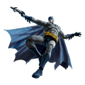 Batman Hush Blokees Champion Class 05 in posa dinamica con mantello e Grapnel Gun set 75690