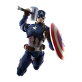Blokees Marvel Captain America Champion Class 03 con scudo e Mjolnir