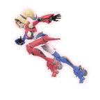 Action model kit Harley Quinn Blokees DC Comics Champion Class 04 con montaggio senza colla e design altamente articolato