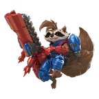 Rocket Raccoon Blokees Marvel Rivals con accessori e parti effetto incluse