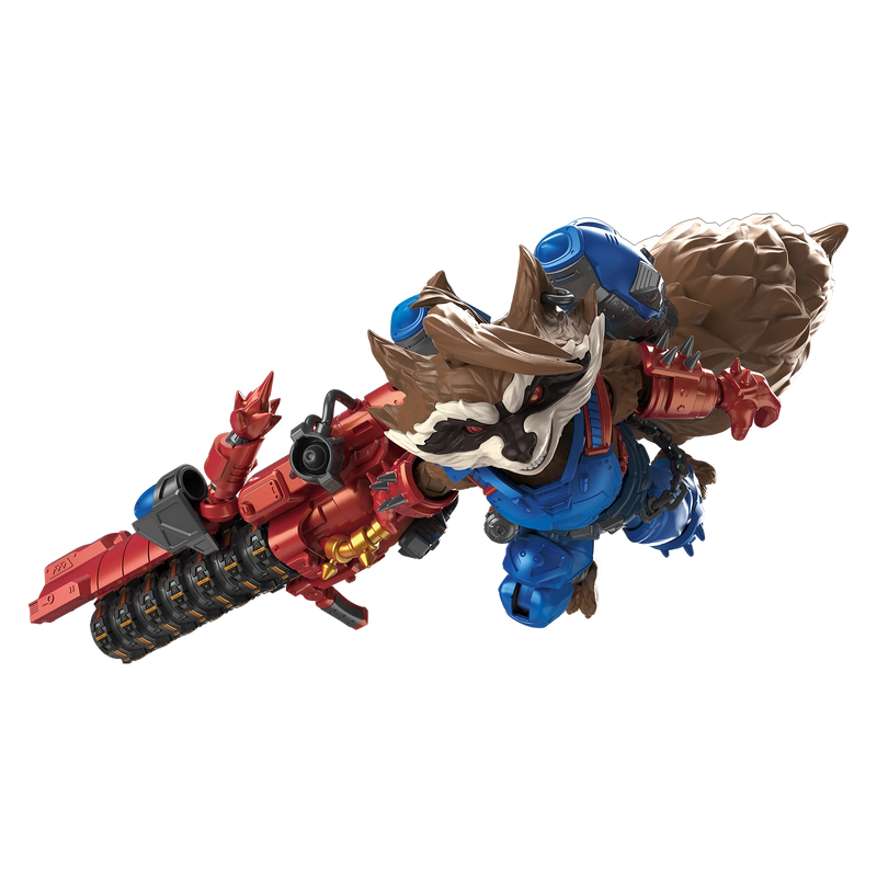 Figura articolata Blokees Rocket Raccoon Marvel Rivals Champion Class 08