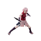 Sakura Haruno Blokees con Katsuyu e accessori intercambiabili