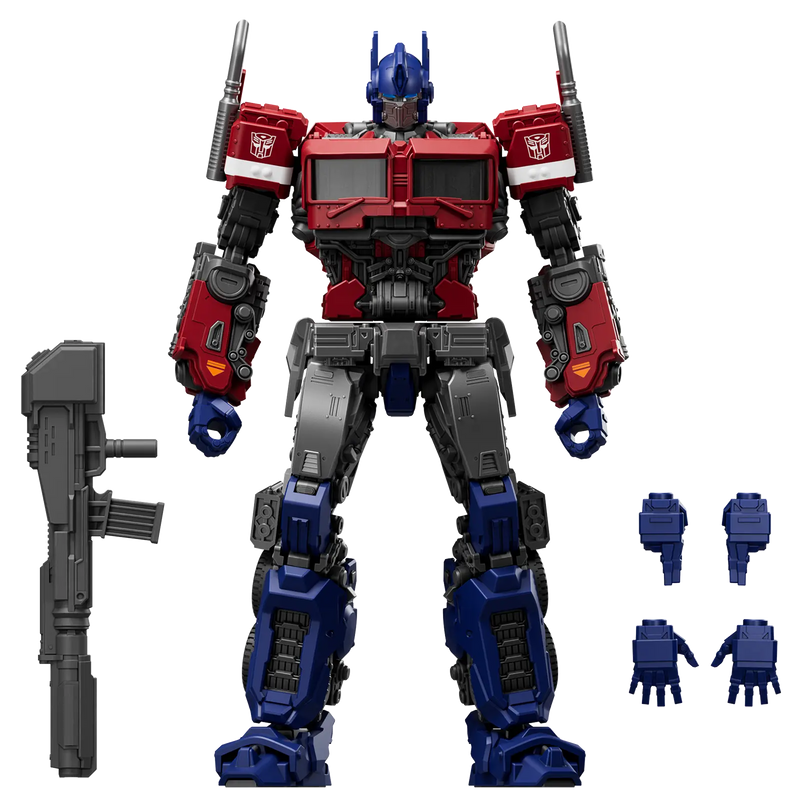 BLOKEES transformers champion class 26 optimus prime con tutti i pezzi mani e arma