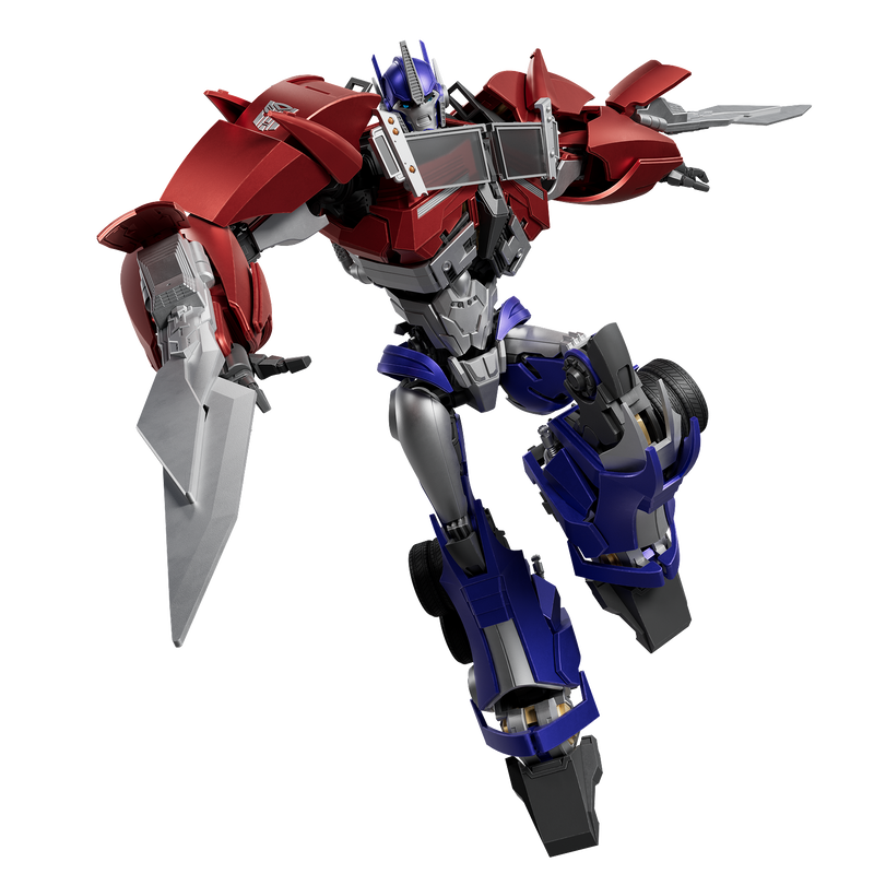Optimus Prime Transformers Prime Blokees Action Edition 06 assemblato da esposizione
