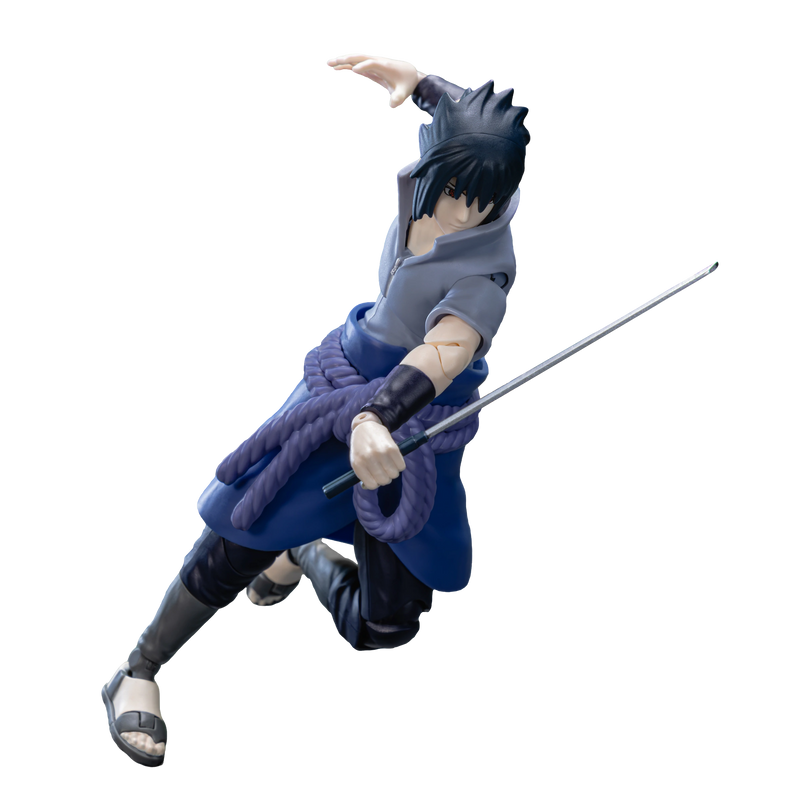 Figura collezionabile Blokees di Sasuke Uchiha fotografata