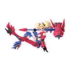 Kit di montaggio Blokees Harley Quinn DC Champion Class 04 in scala 1:12 con martello, mani intercambiabili e dettagli premium.