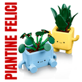 1. LEGO Piantine Felici 10349 mini piante decorative per scrivania colorata