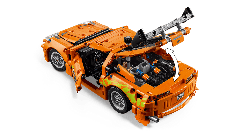 modello LEGO Supra MK4 dettagli carrozzeria tuning