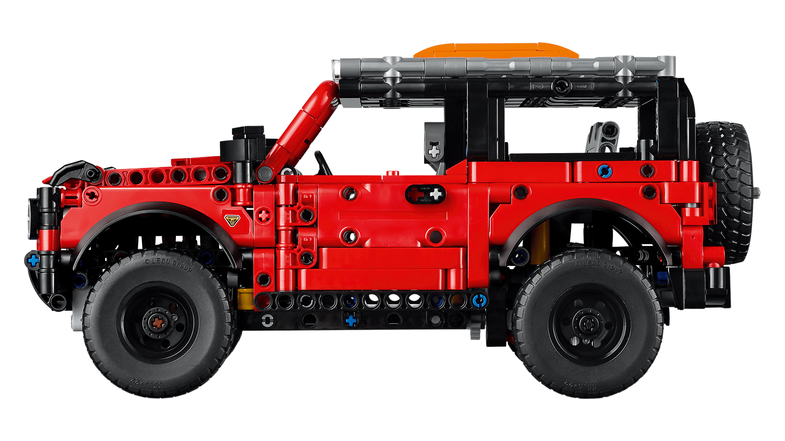 modello LEGO Bronco fuoristrada 4x4 dettagli sospensioni