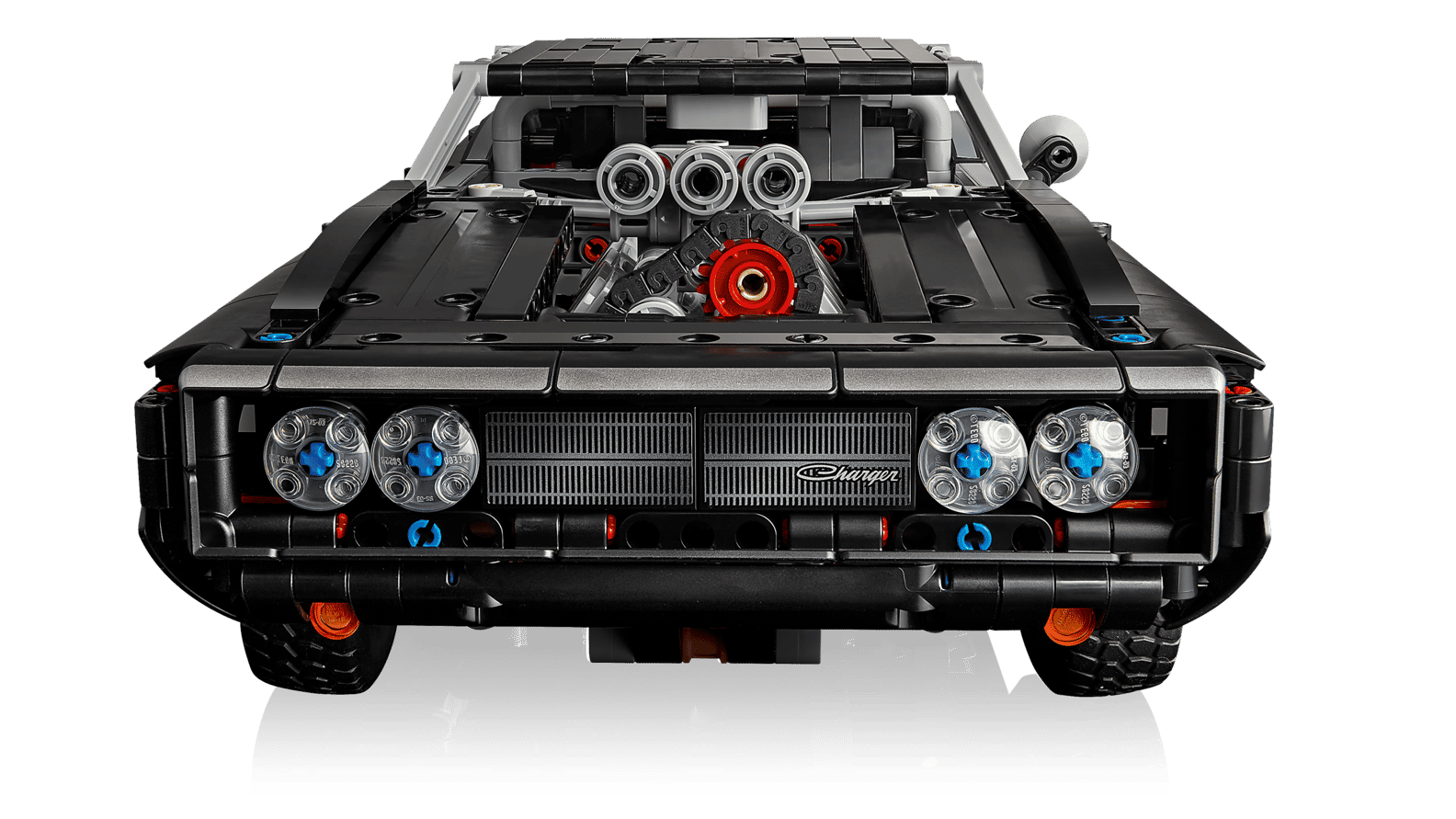 modello LEGO Charger R/T muscle car americana dettagli
