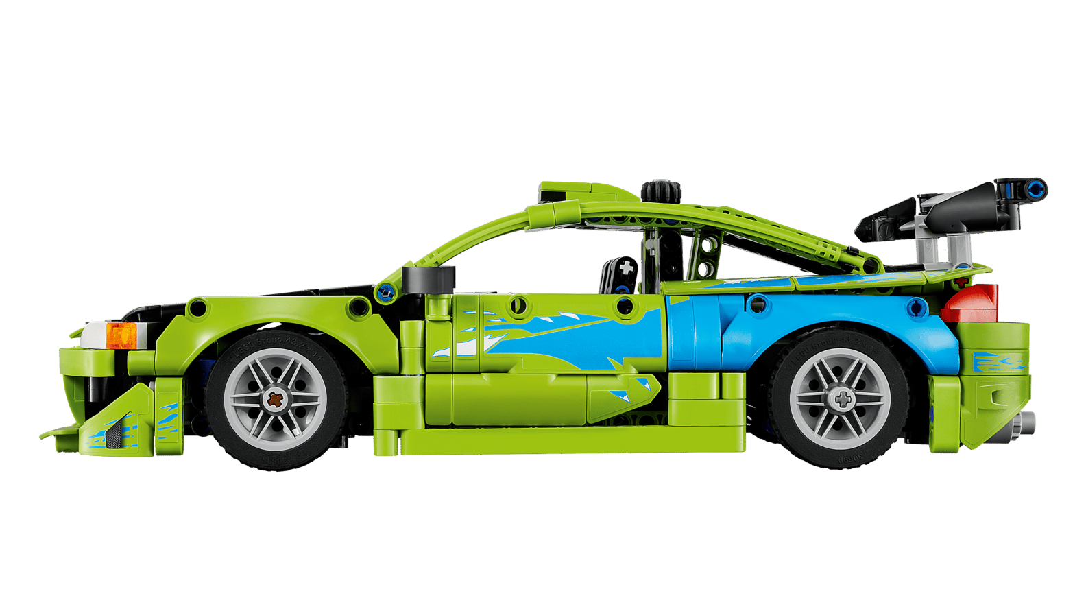 LEGO Technic auto street racing Mitsubishi Eclipse costruita