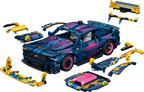 modello LEGO Mustang GT custom garage dettagli tuning