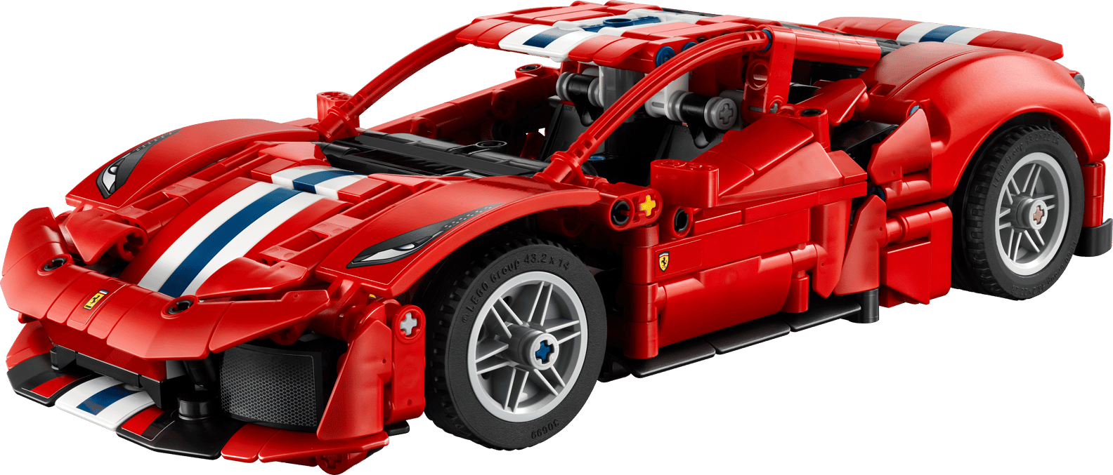 LEGO Technic auto Ferrari supercar stradale costruita