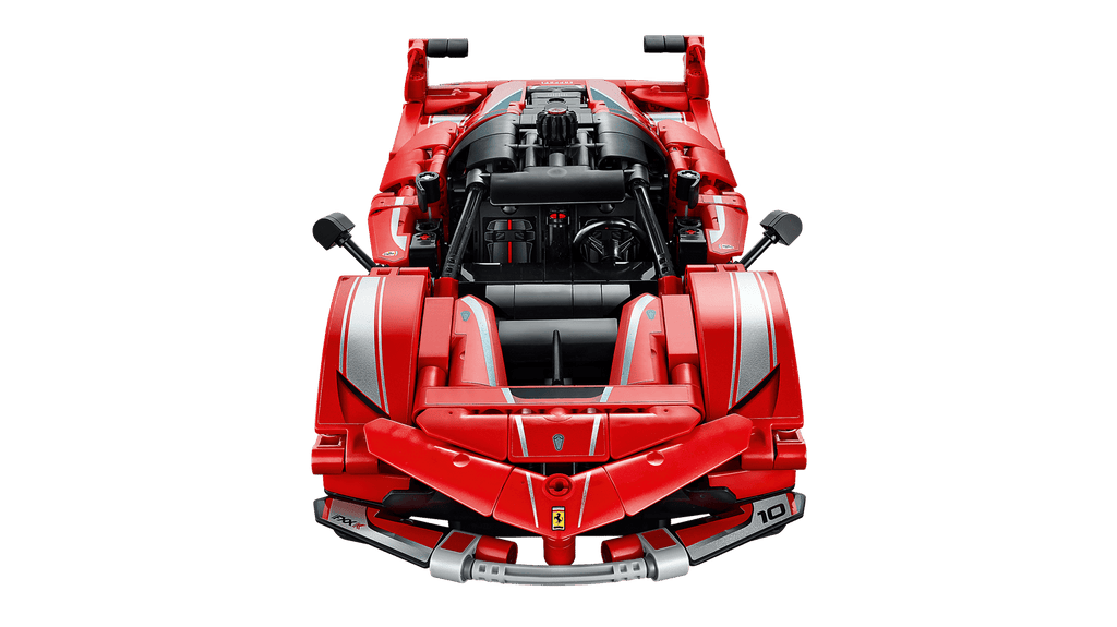 LEGO Technic auto Ferrari da circuito costruita