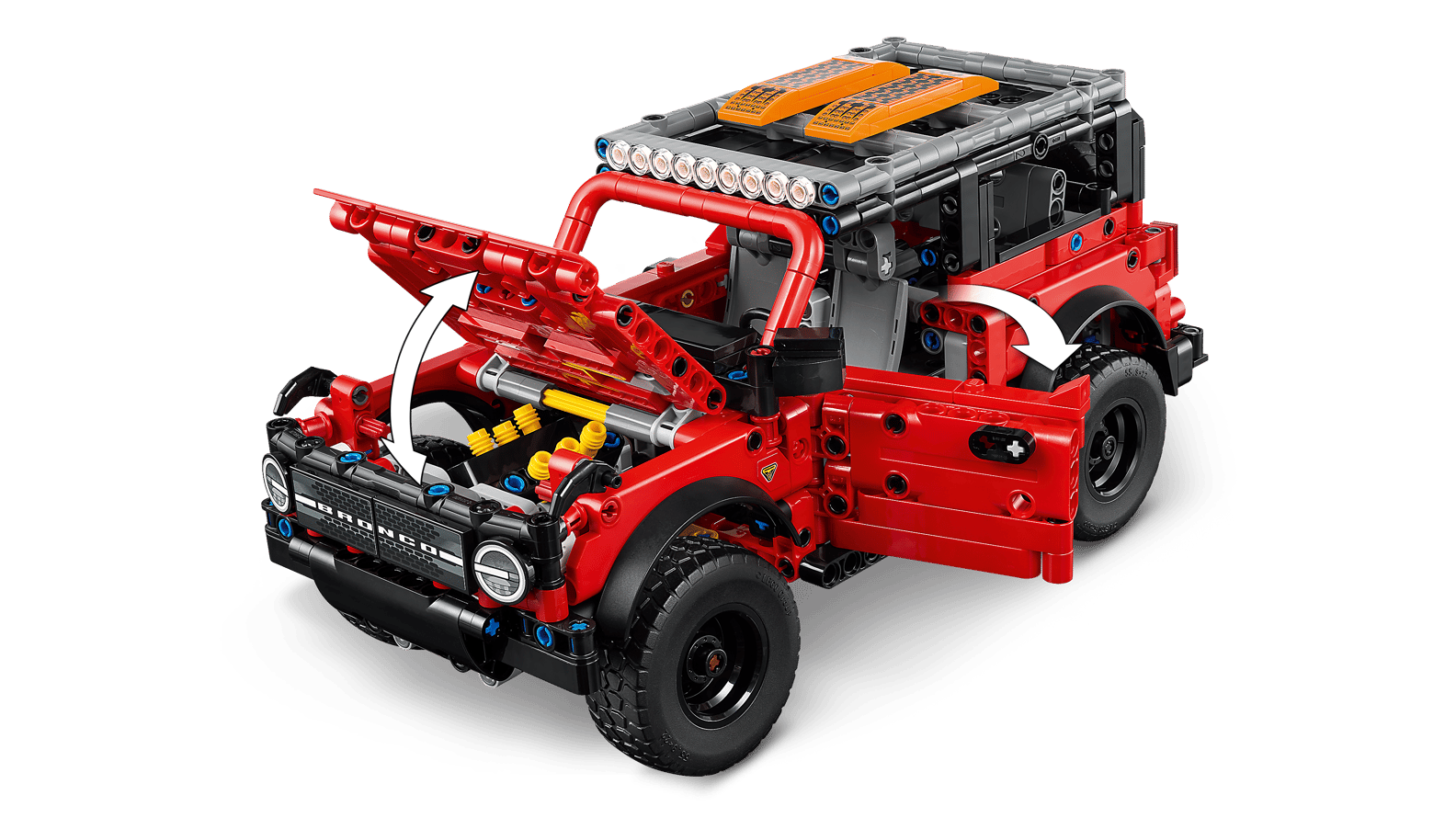 LEGO Technic SUV off-road Ford Bronco su terreno