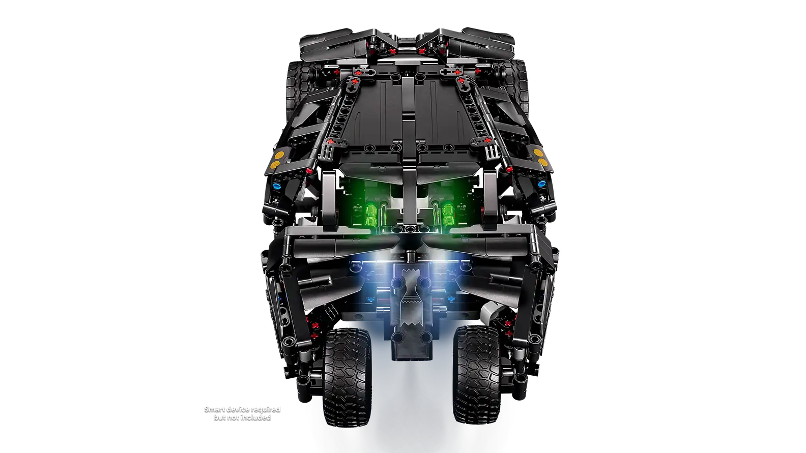 modello LEGO Batmobile Batman Tumbler dettagli militari
