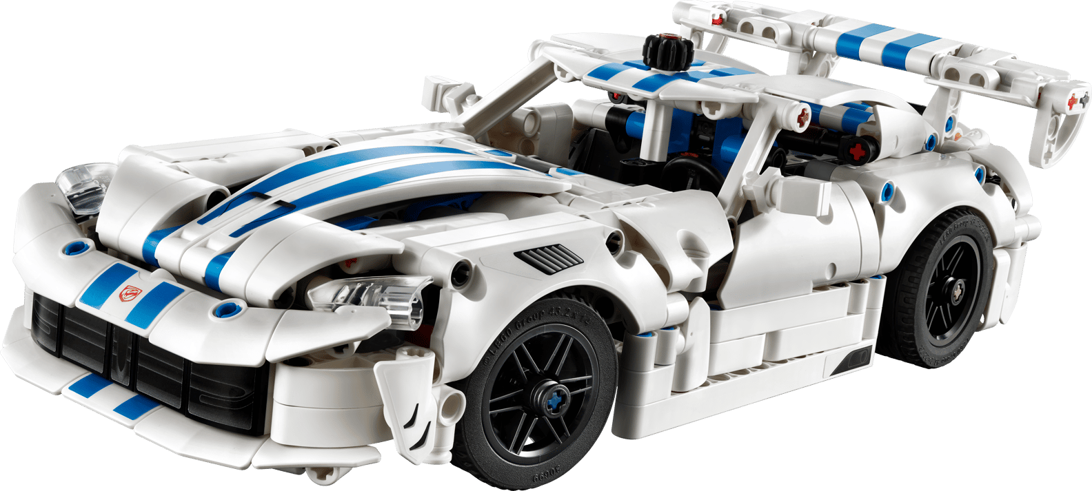 LEGO Technic auto GT racing Dodge Viper costruita