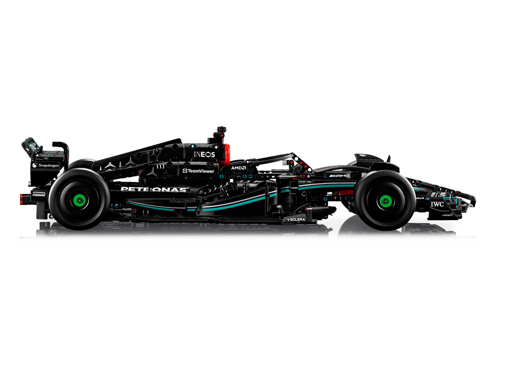 modello LEGO Mercedes F1 W14 dettagli aerodinamici