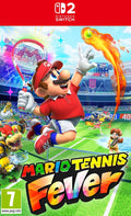 Mario Tennis Fever gameplay: partita di tennis arcade con personaggi Nintendo su campo dinamico e colorato