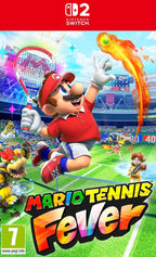 Mario Tennis Fever gameplay: partita di tennis arcade con personaggi Nintendo su campo dinamico e colorato