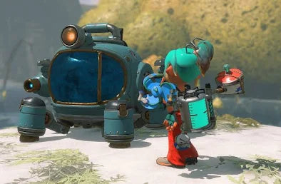  Splatoon Raiders per Switch 2 con personaggi, equipaggiamento e ambientazione tropicale