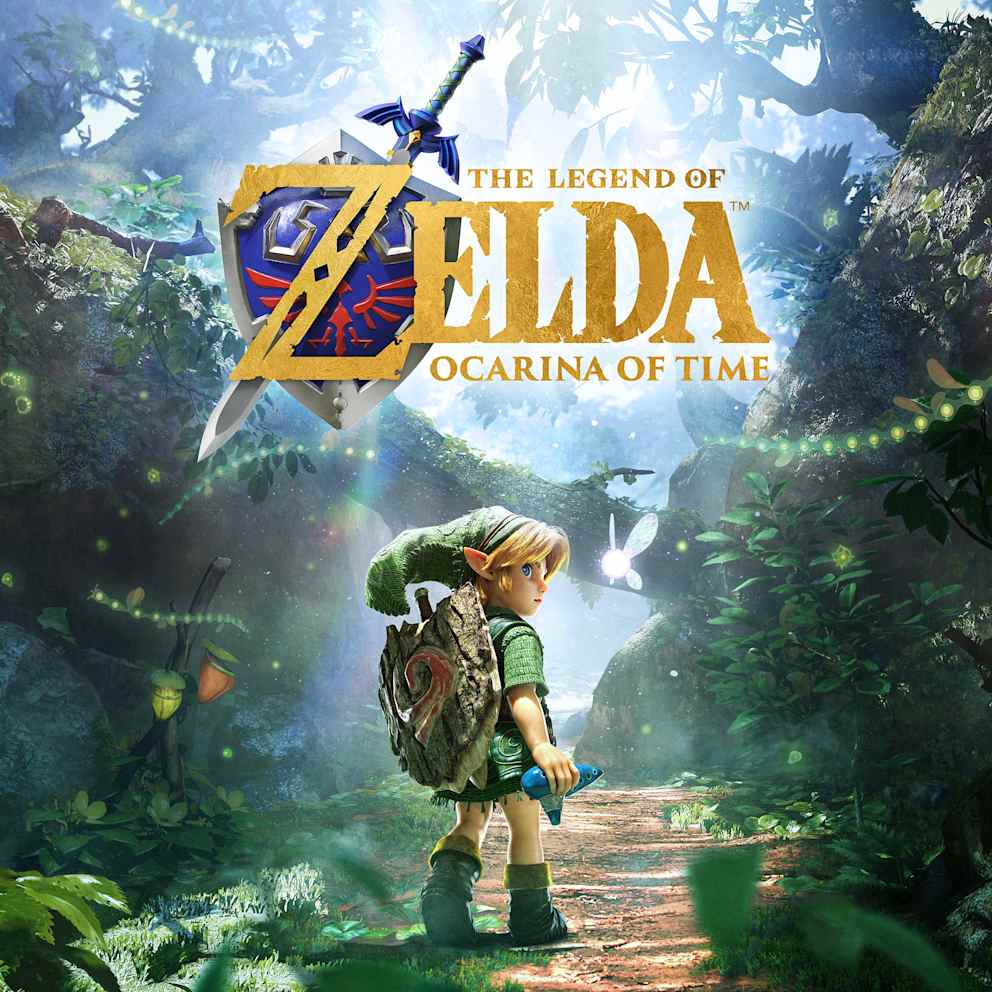 The Legend of Zelda: Ocarina of Time Nintendo Switch 2 – copertina del gioco